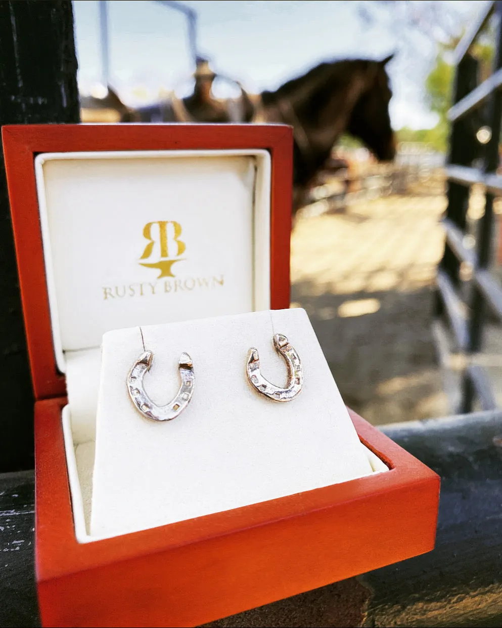 Plain Stamped Roadster Earrings, Sterling Silver