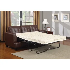 Pleasing Dark Brown Sofa Sleeper