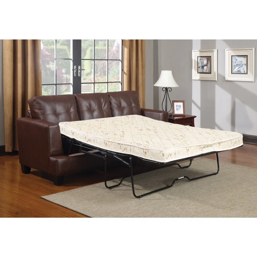 Pleasing Dark Brown Sofa Sleeper