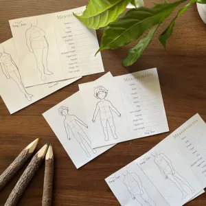 Pocket Measurement Cards