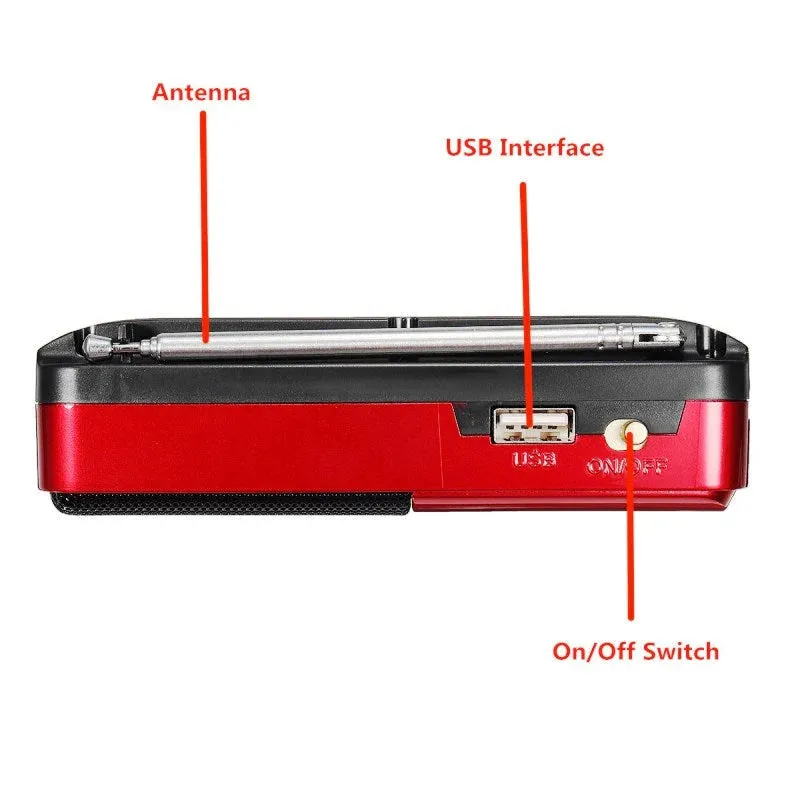 Portable Handheld Digital FM Radio