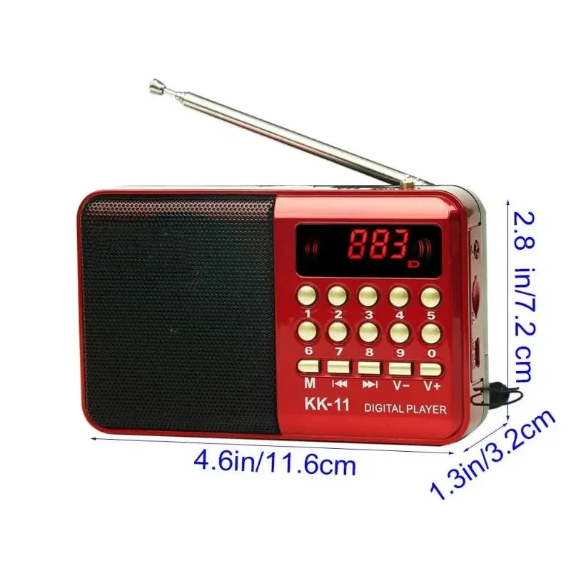 Portable Handheld Digital FM Radio