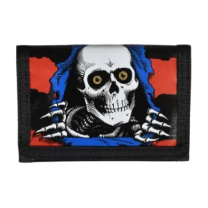 POWELL PERALTA Powell Peralta Ripper Tri-Fold Wallet - Black/Blue/Red