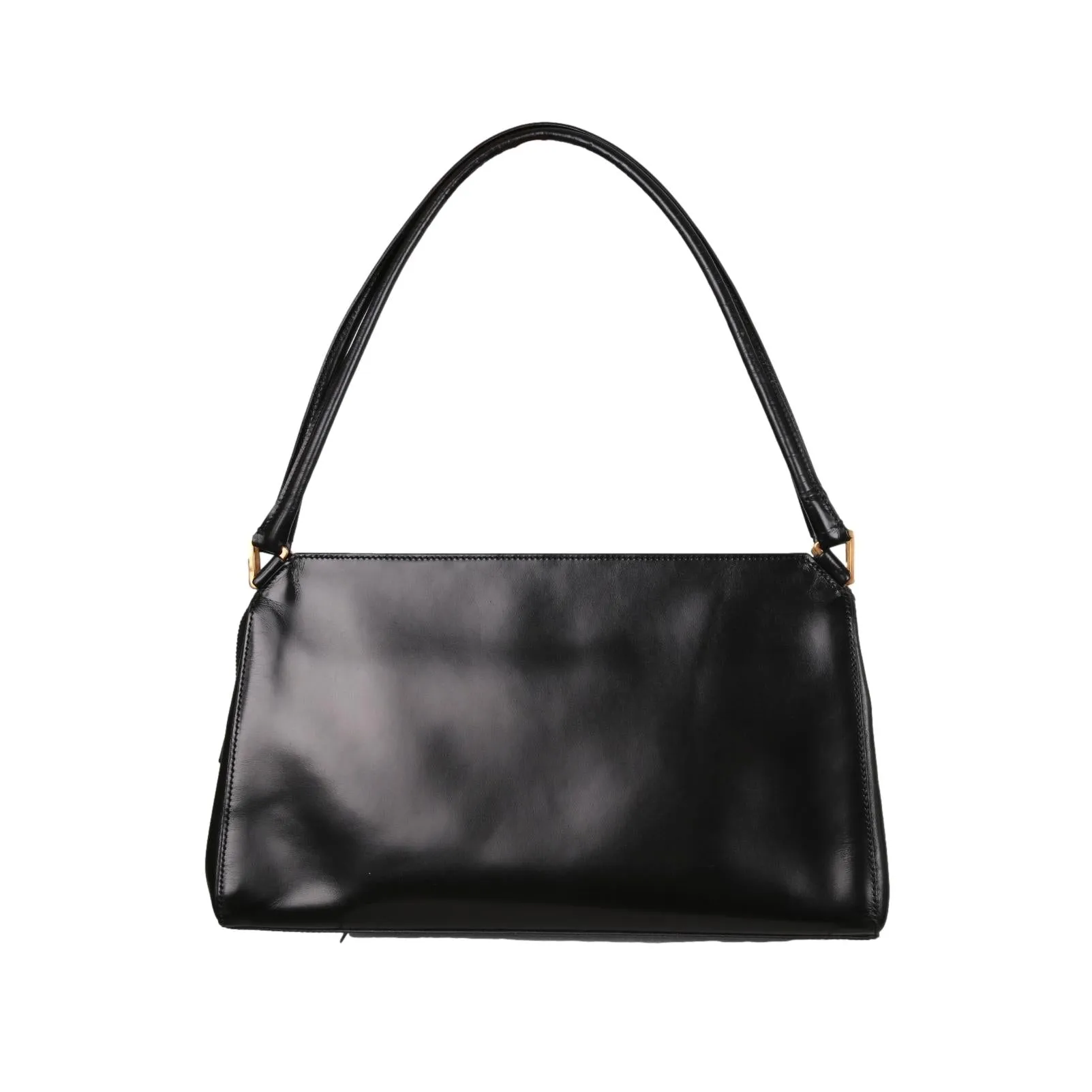 Prada Black Leather Shoulder Bag