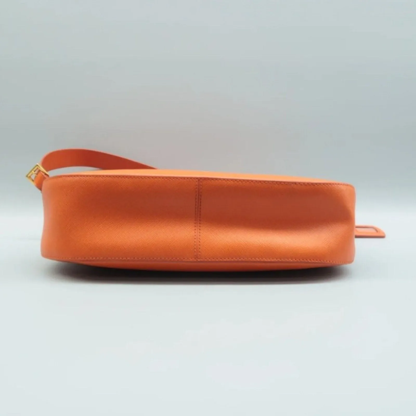 Prada Orange leather Shoulder Bag