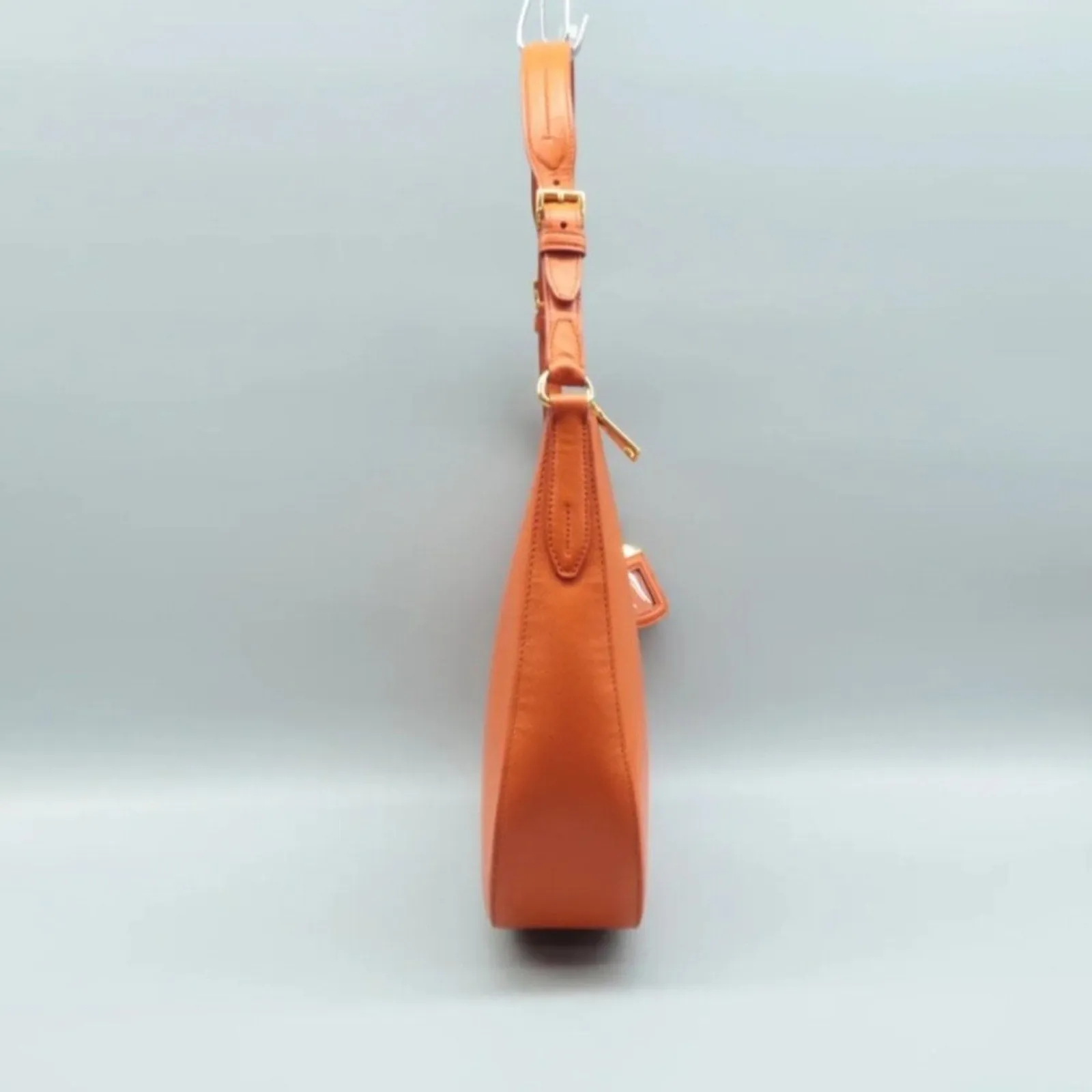 Prada Orange leather Shoulder Bag