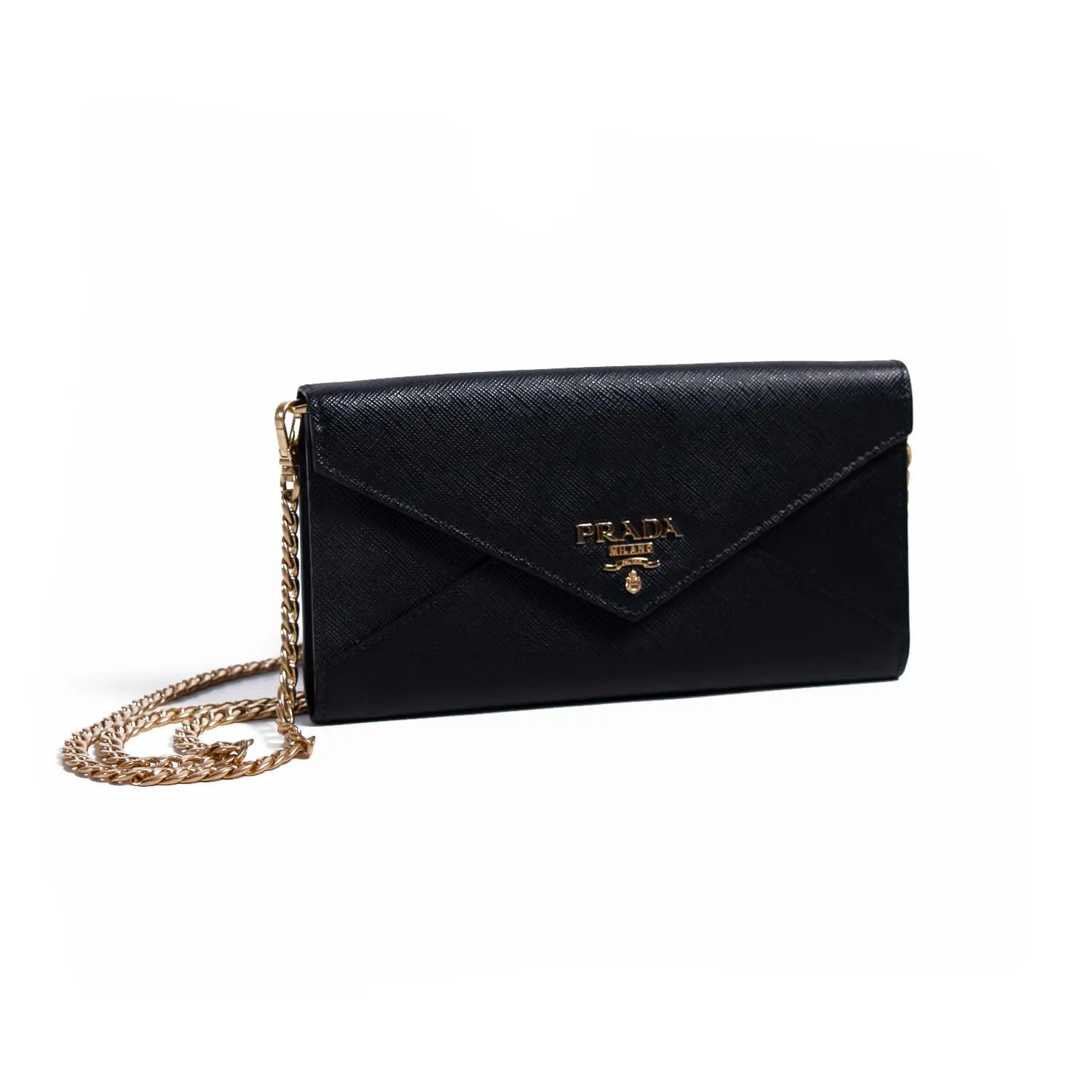 Prada Saffiano Envelope Mini Bag