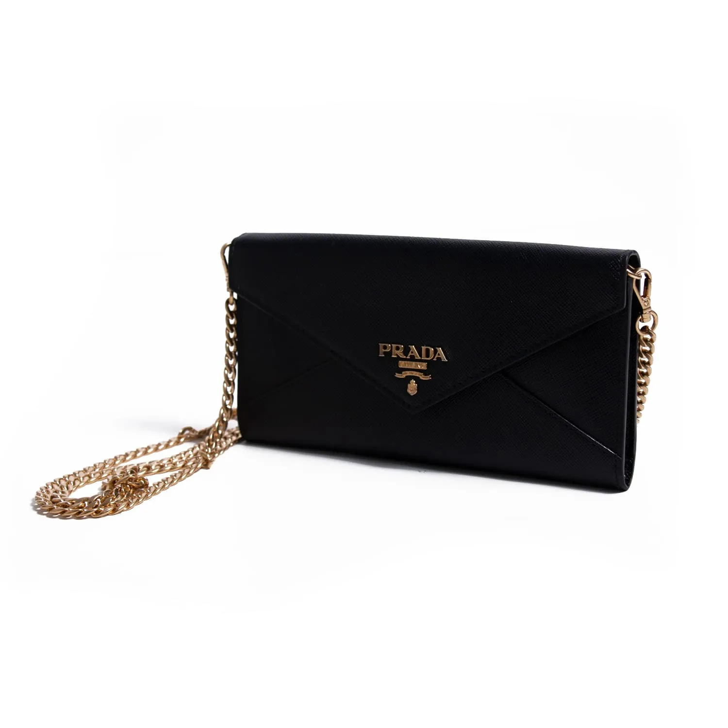 Prada Saffiano Envelope Mini Bag