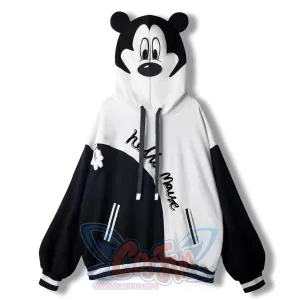 【PRE-SALE】COSFUN Original Cartoon Mouse Cosplay Full Zip Hoodie A00001