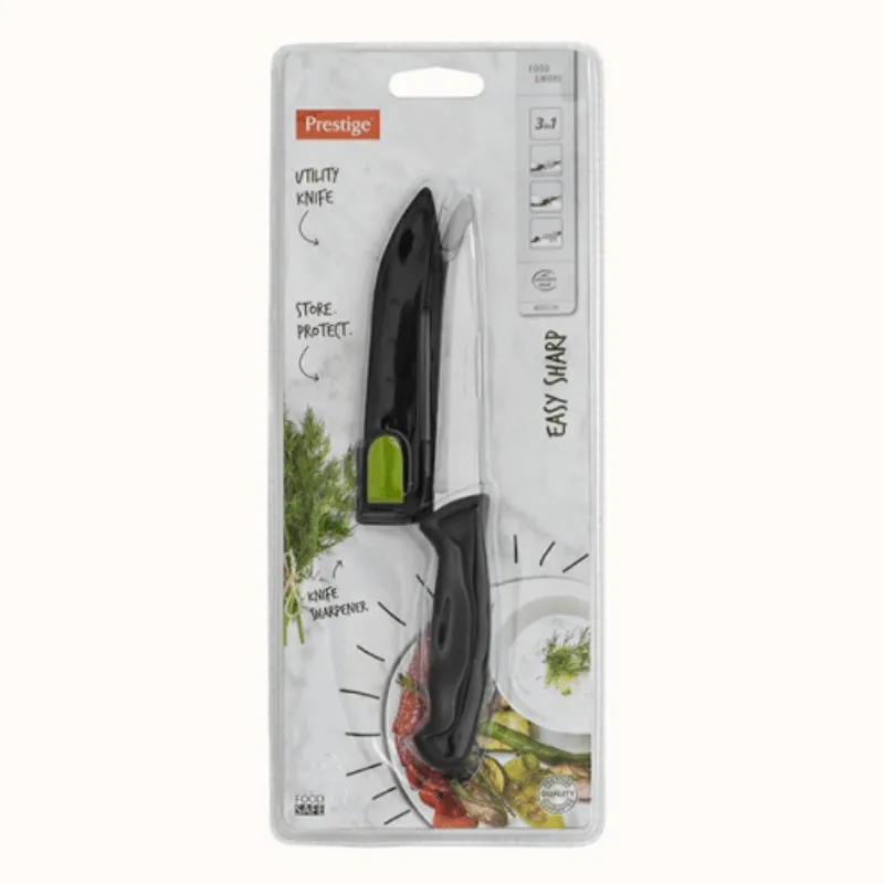 Prestige 4.5" Utility With Self-sharpening Sheath 682932