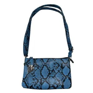 Private Label Blue Print Shoulder Bag
