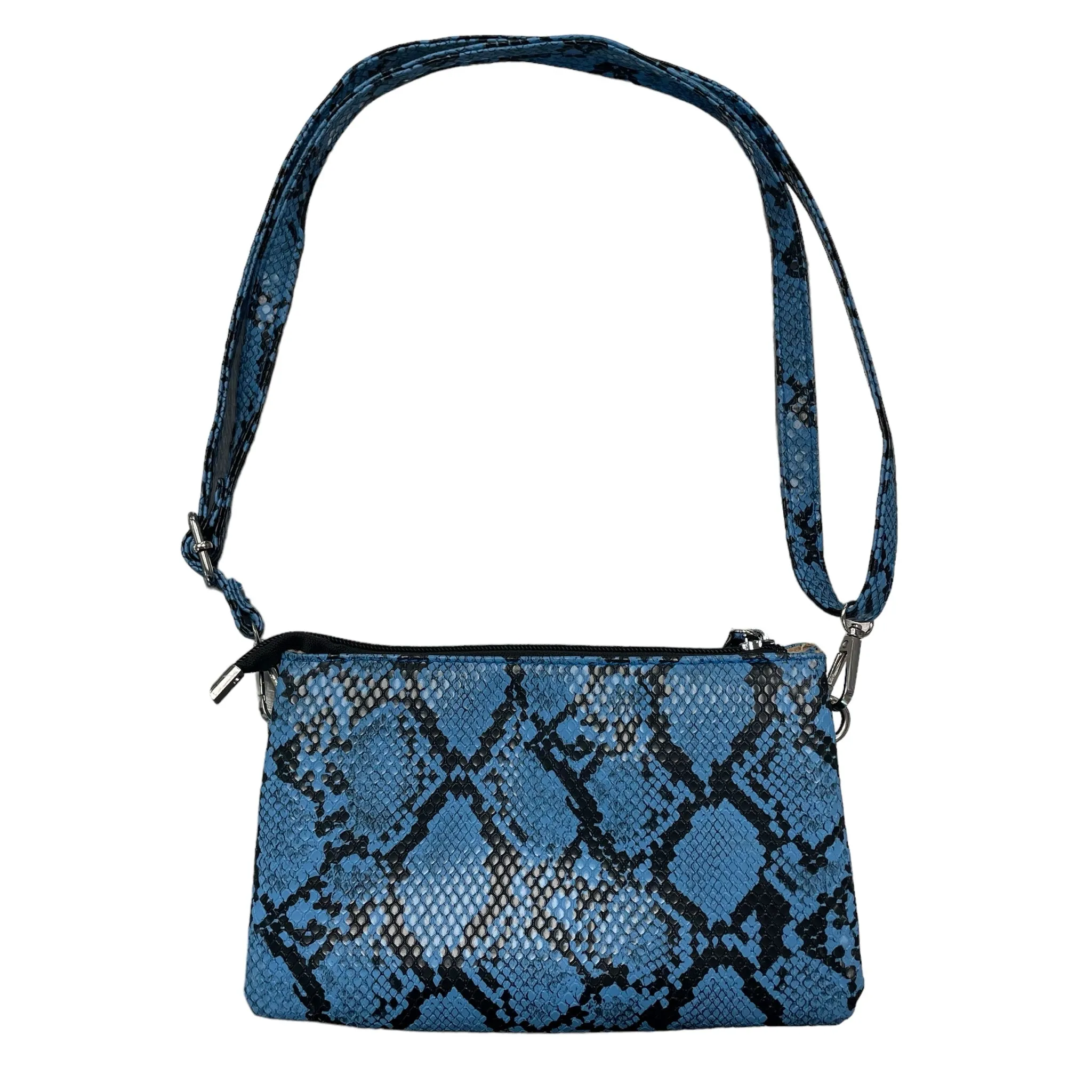 Private Label Blue Print Shoulder Bag
