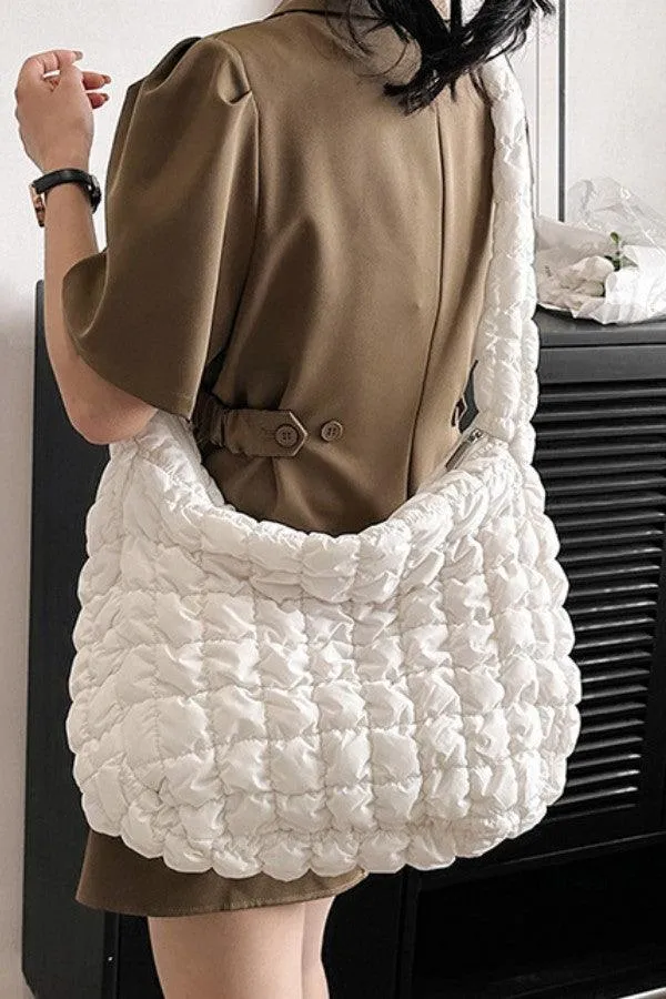 Puff Quilted Shoulder Bag