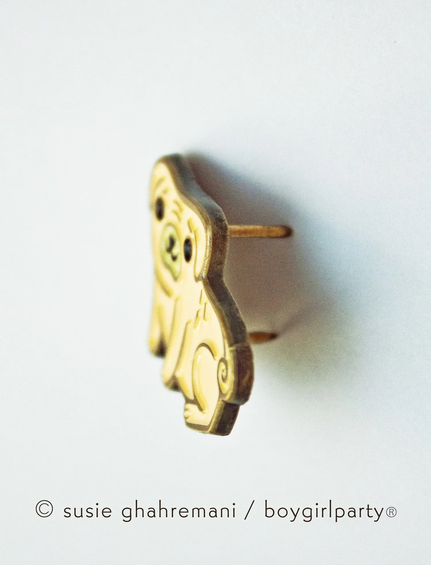 Pug Dog Enamel Pin - Pug Enamel Pin - Dog Lapel Pin