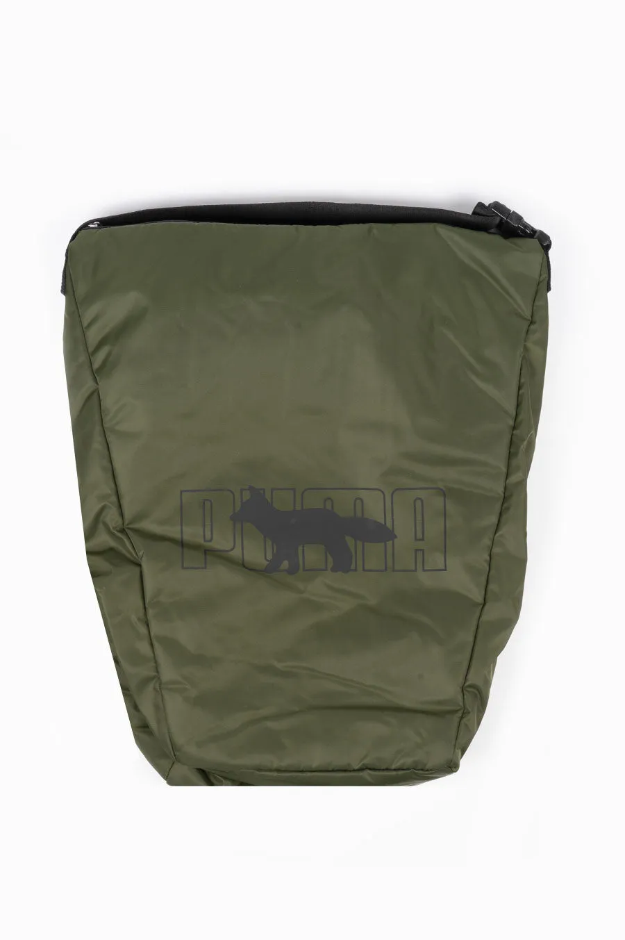 PUMA X MAISON KITSUNE ROLLTOP BACKPACK GREEN