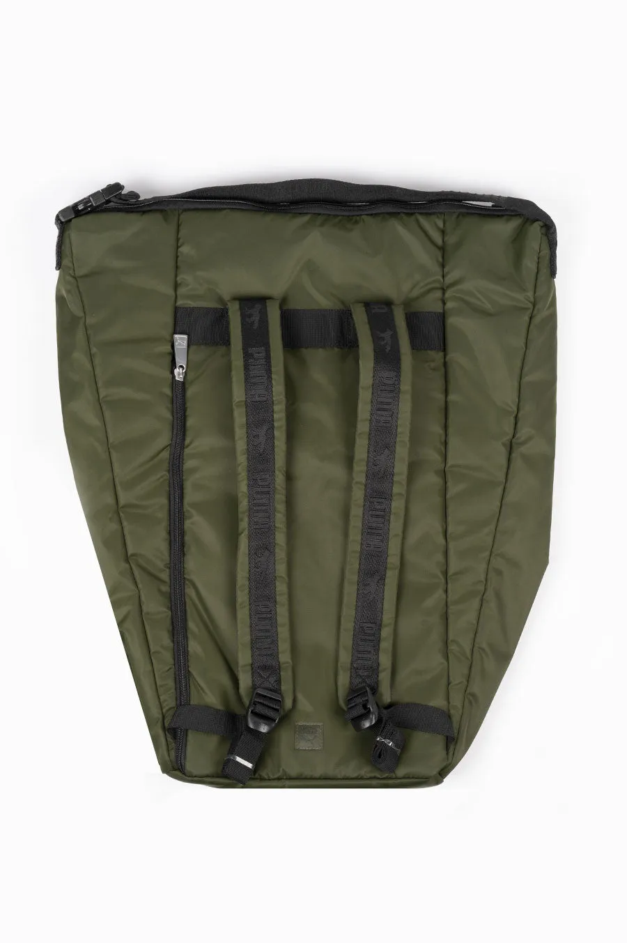PUMA X MAISON KITSUNE ROLLTOP BACKPACK GREEN