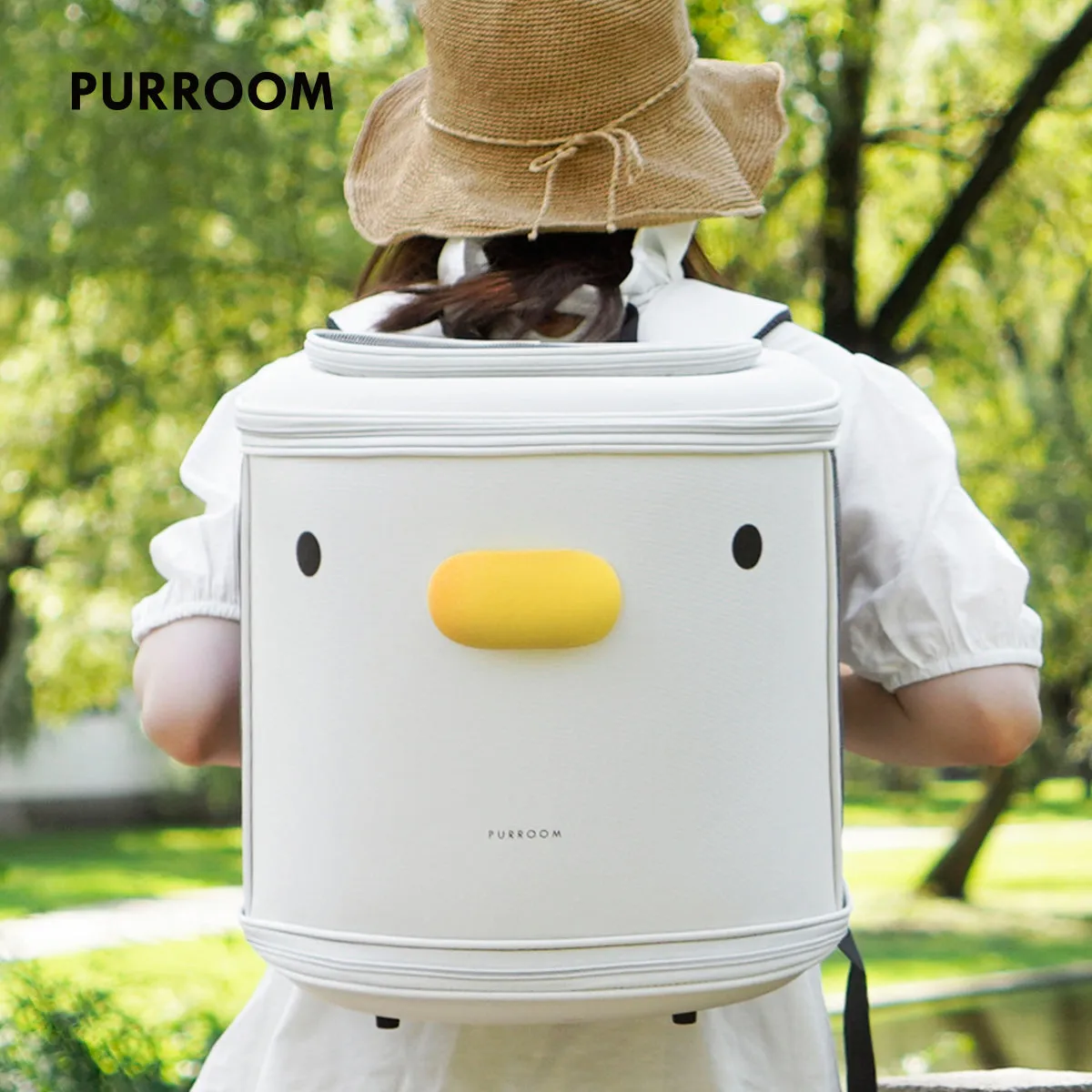 PURROOM Pet Backpack Carrier