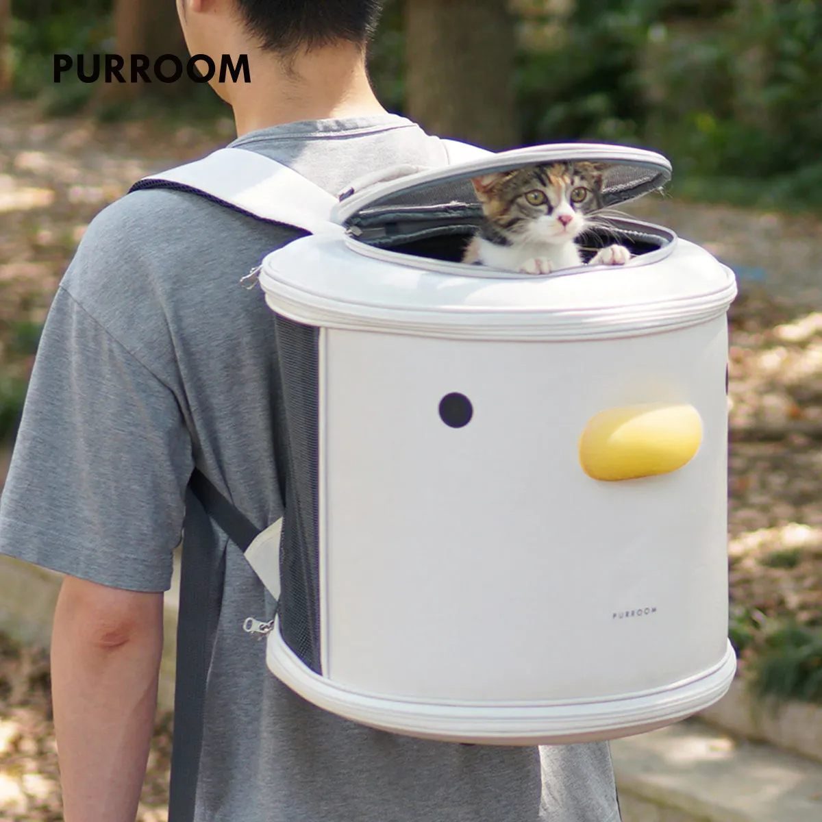 PURROOM Pet Backpack Carrier