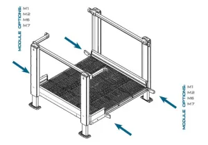 QRamp Module 10: Straight Platform 60” x 60”