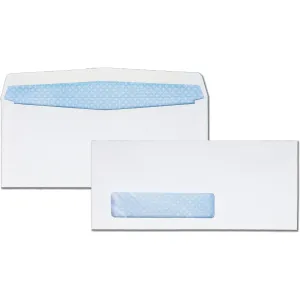 Quality Park Wove Finish Security Window Envelope