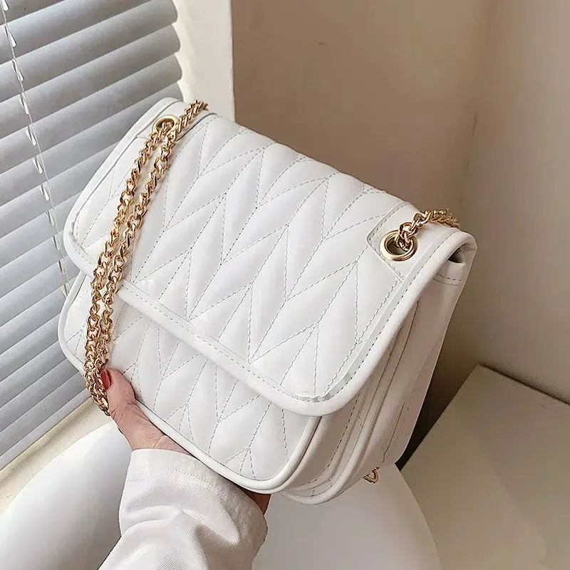 Quilted Chain Shoulder Bag