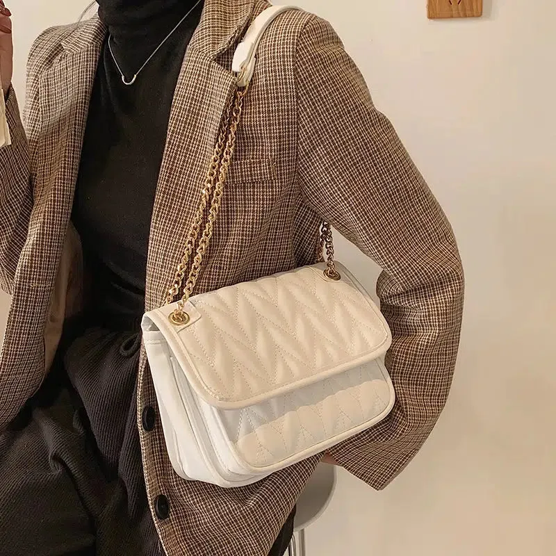Quilted Chain Shoulder Bag