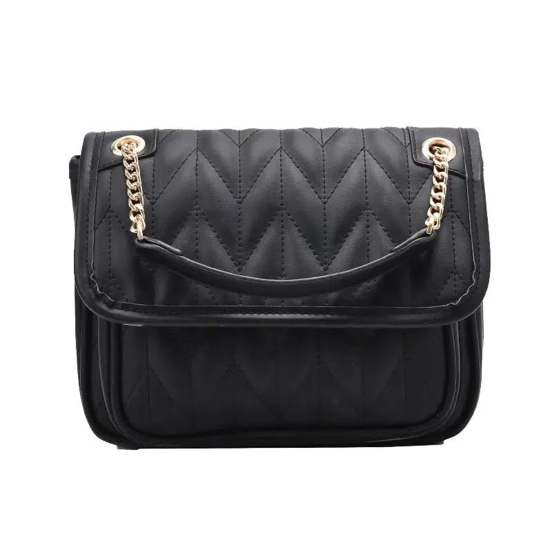 Quilted Chain Shoulder Bag