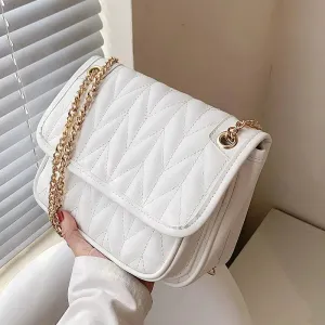 Quilted Chain Shoulder Bag