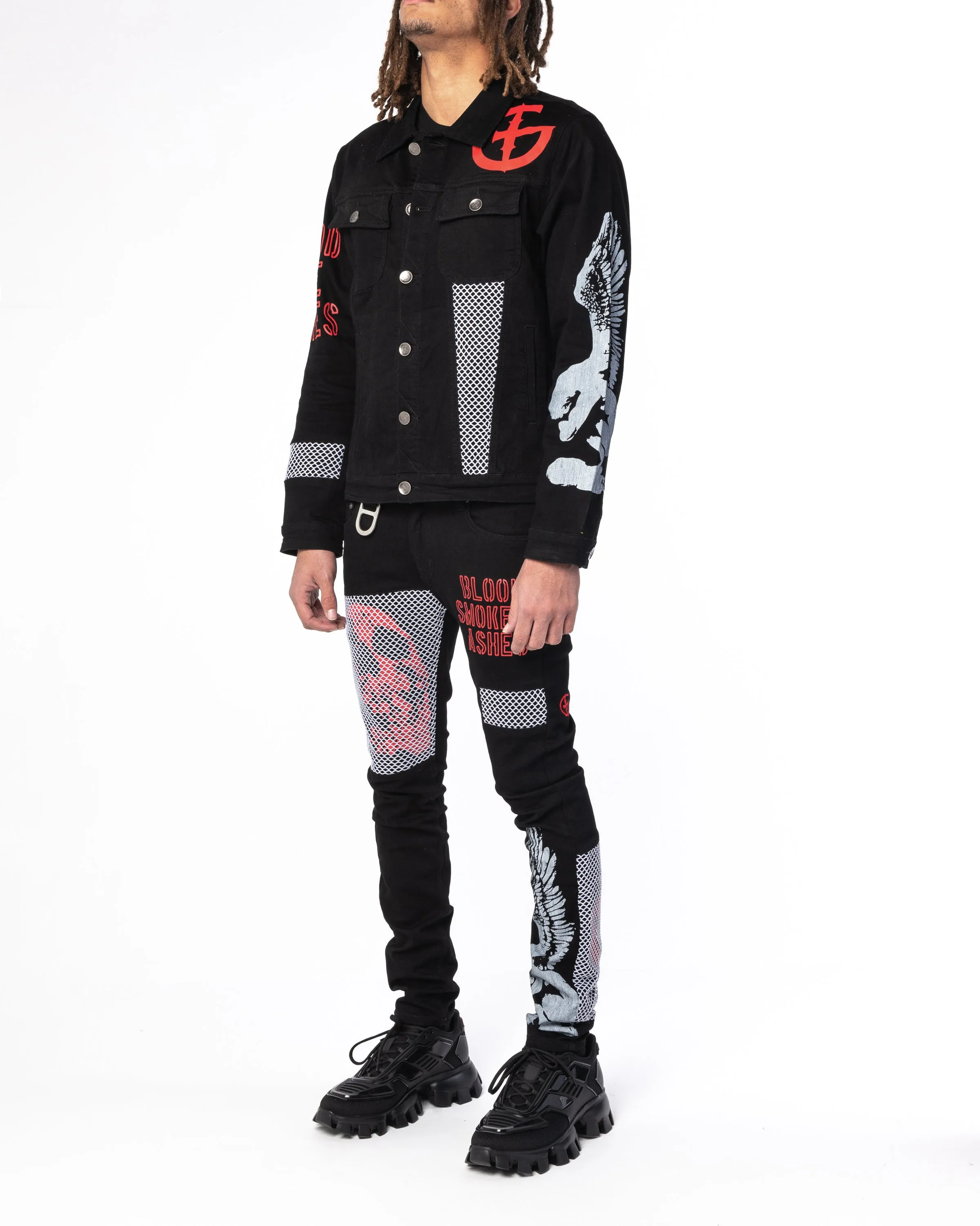 "FORSAKEN' Utility Jacket