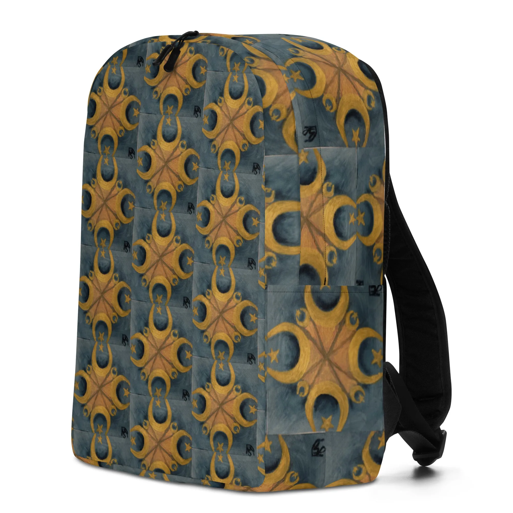 "Mohammad's Starburst - Gray" Minimalist Backpack