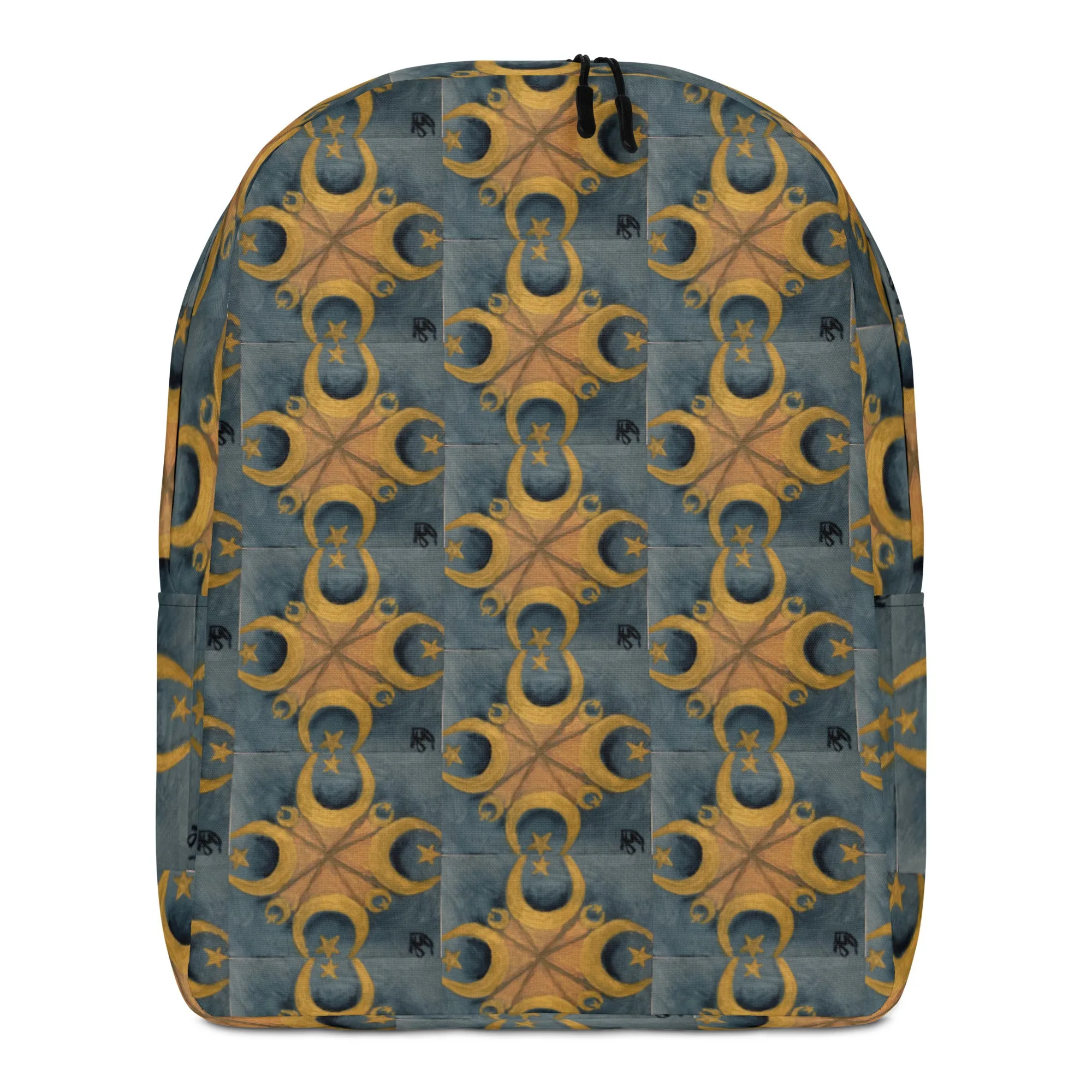 "Mohammad's Starburst - Gray" Minimalist Backpack