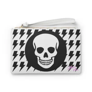 "Sir Skull Smiley" Clutch Bag
