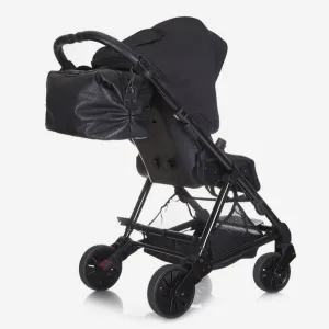 Raf Vegan Leather Holdall Baby Changing Bag (Black)