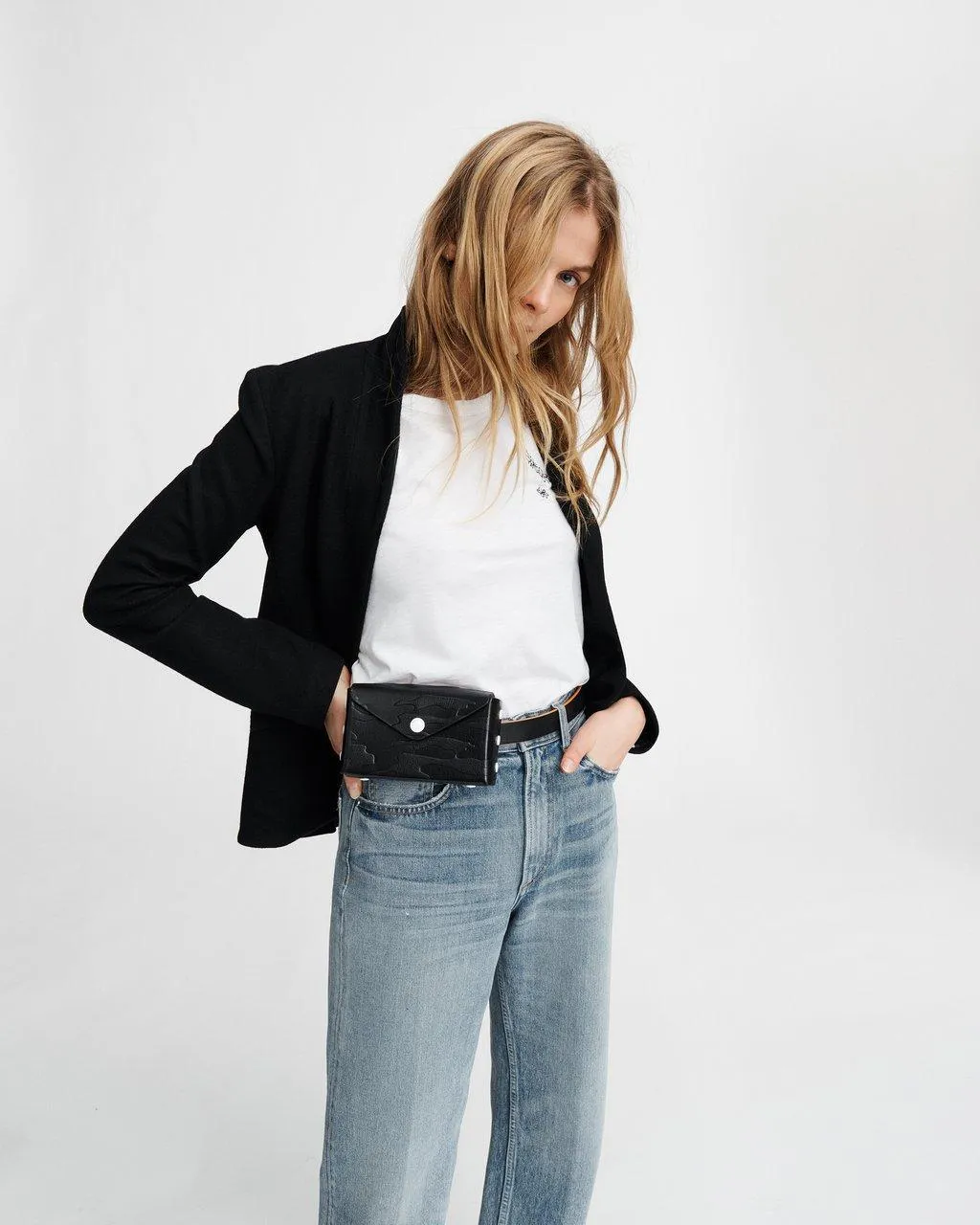 Rag & Bone Atlas Belt Bag in Black