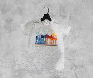 READY TO SHIP - Kansas City Split Skyline (FINAL SALE)
