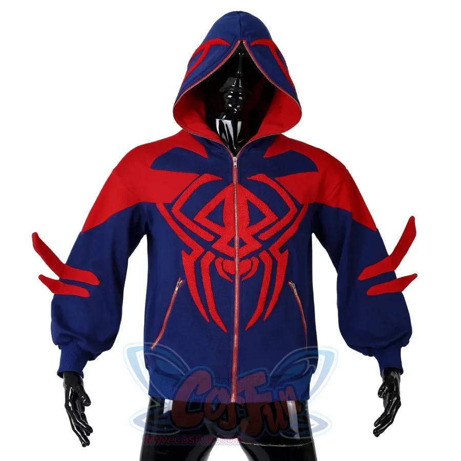 【READY TO SHIP】COSFUN Original Spider Theme Full Zip Hoodie Sweatshirt IF0006