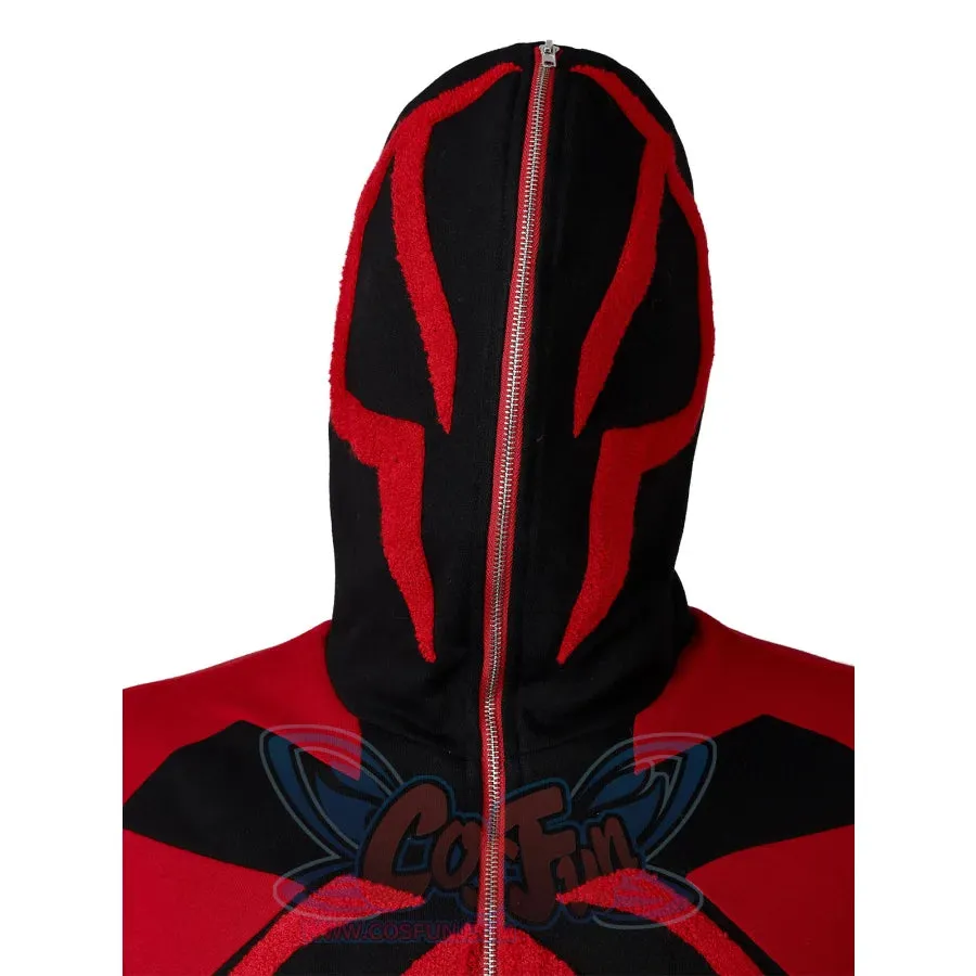 【READY TO SHIP】COSFUN Original Spider Theme Full Zip Hoodie Sweatshirt IF0006