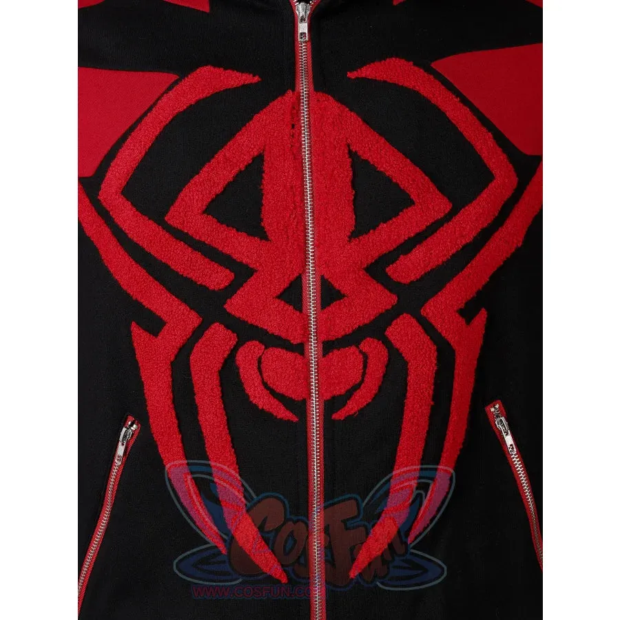 【READY TO SHIP】COSFUN Original Spider Theme Full Zip Hoodie Sweatshirt IF0006