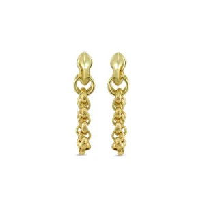 Reign Earring Short - 18K Gold Vermeil