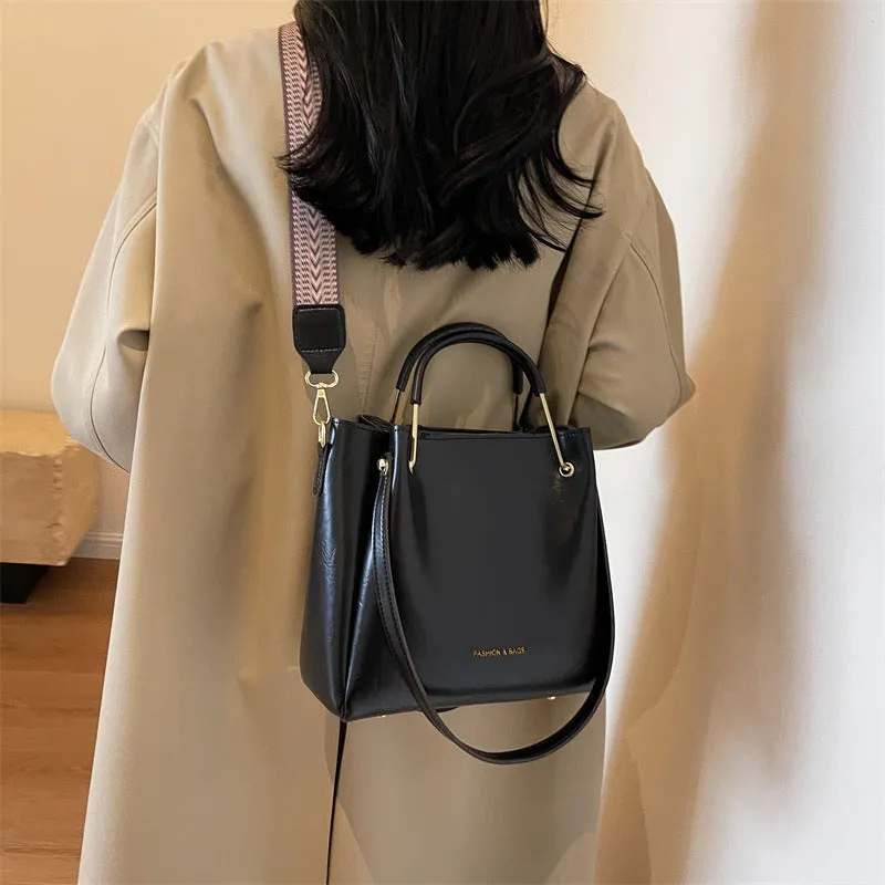 Retro Hand-held Tote Bag Casual Crossbody