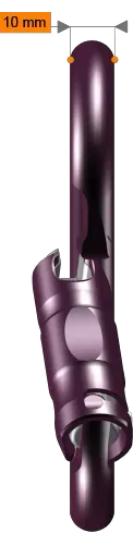 Rock Exotica - rockO Non-Locking Carabiner