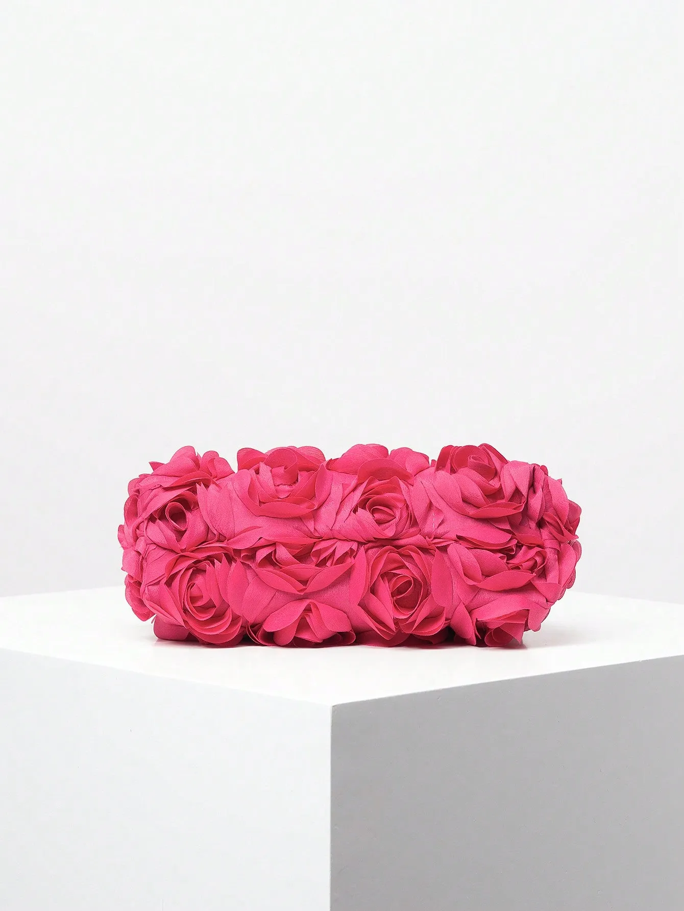 Rose Pattern Evening Bag