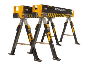 Roughneck Colt 600E Sawhorse (Twin Pack)