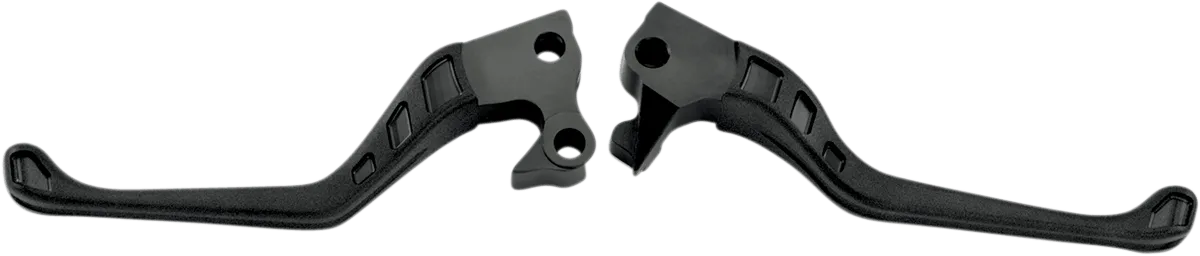 RSD 0062-4007-BM Avenger Inlay Brake/Clutch Lever Set - Contrast Cut