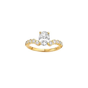 Ruth Ring 1.25ct Oval Yellow Gold