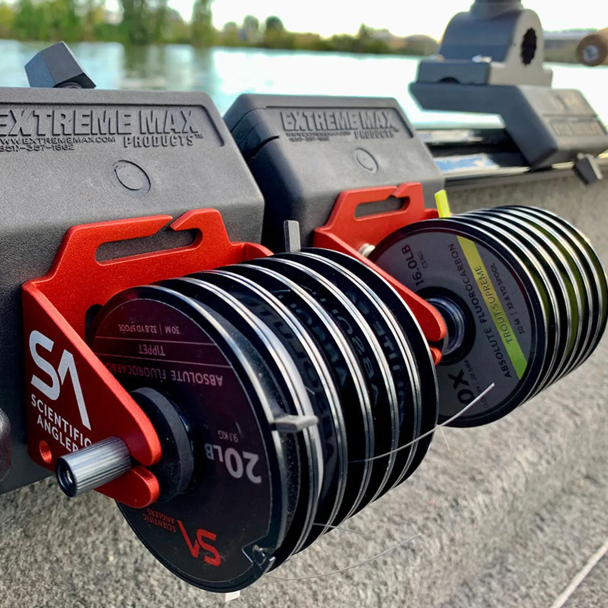 SA Outpost Tippet Holder Red/Black