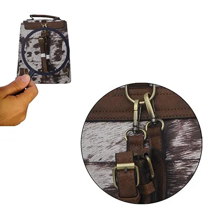 !SALE! Chic Cow Faux Leather NGIL Utility Backpack