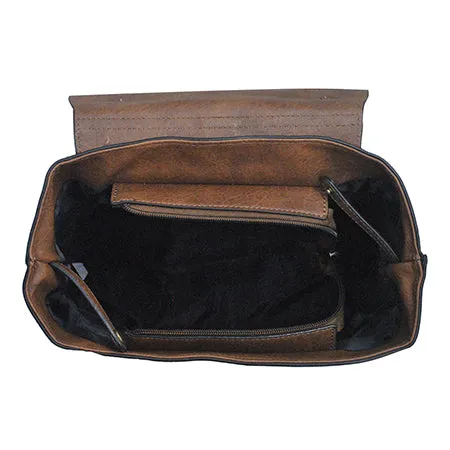 !SALE! Chic Cow Faux Leather NGIL Utility Backpack