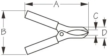 SEADOG 426460-1 BATTERY CLIPS