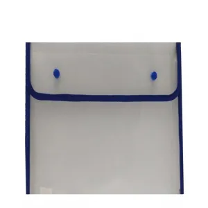 Seagull Transparent Plastic Envelope 2Snap A4 Size